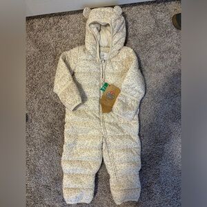 Baby girl snow suit